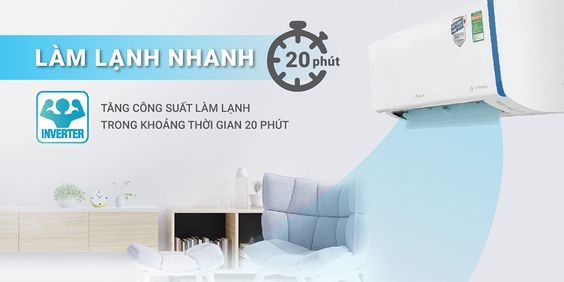 Máy lạnh Daikin Inverter 2 HP (18100 BTU) FTKF50XVMV làm lạnh nhanh gấp 2 lần